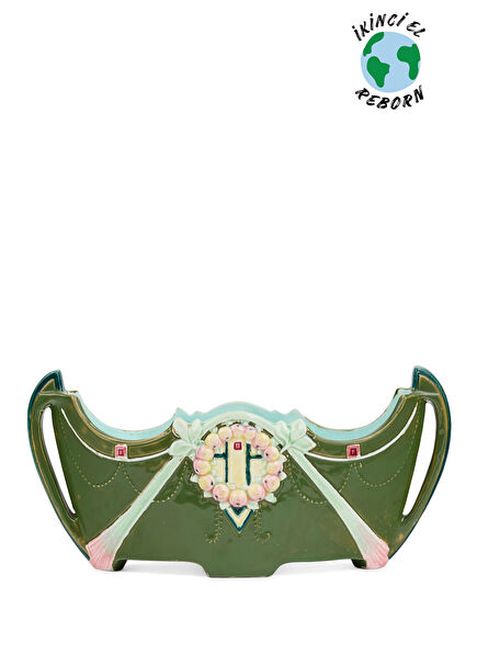 Art Nouveau Jardiniyer Dekoratif Obje