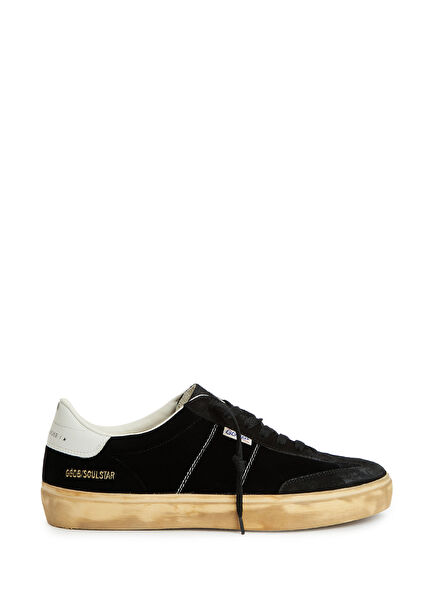 Soul Star Black Men's Suede Sneakers