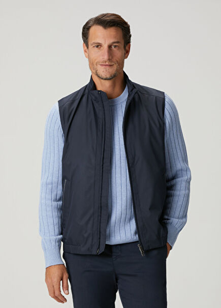 Navy Blue Vest