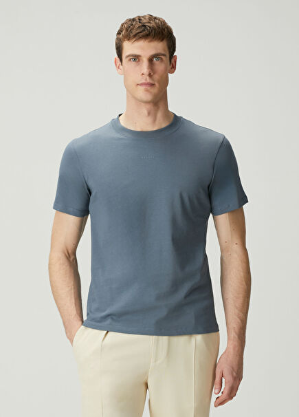 Gri Mavi T-shirt