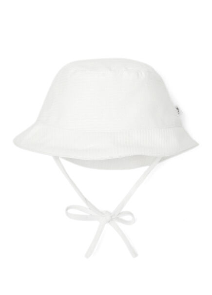 Newborn Boy Cotton Pique Bucket Hat