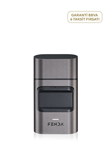 Profesyonel Gri Led Göstergeli Şarjlı Tıraş Makinesi