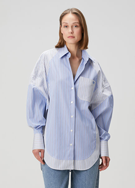Blue Striped Shirt