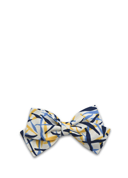 Leaf Patterned Bow Shaped Girl's Hairband