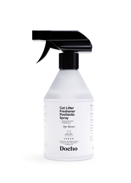 Postbiyotikli Kedi Kumu Koku Giderici Sprey 500 ml