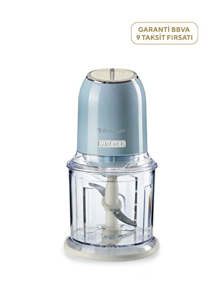 Vintage Mavi Doğrayıcı