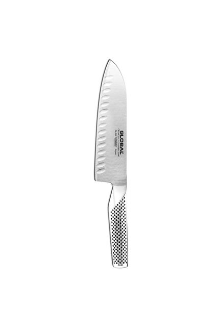 G80 Japon Çelik Oluklu Santoku Şef Bıçağı