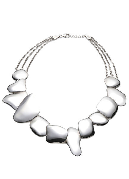 Randomised Kadın Gümüş Kolye