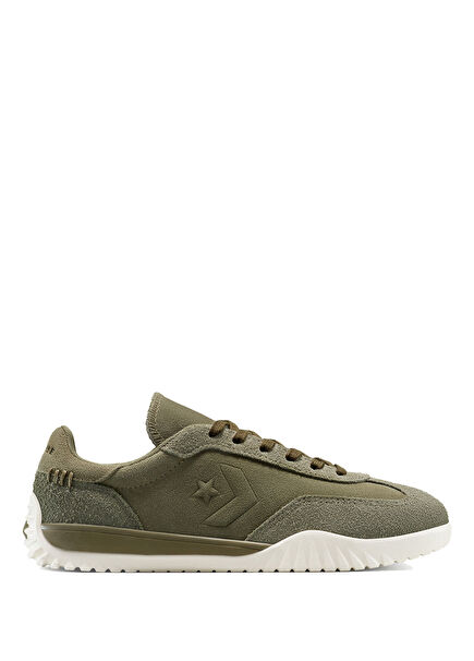 Run Star Trainer Colourful Suede Haki Unisex Sneaker