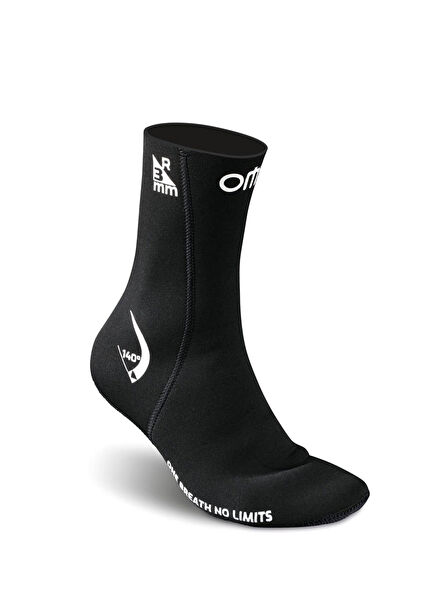 Durable 140 5mm Siyah Dalış Çorabı