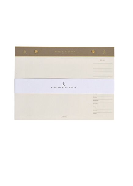 Kahverengi Notepad Planlayıcı