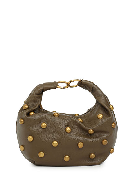 Moon Haki Kadın Deri Çanta