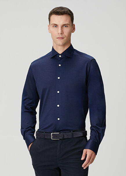 Lacivert Gömlek