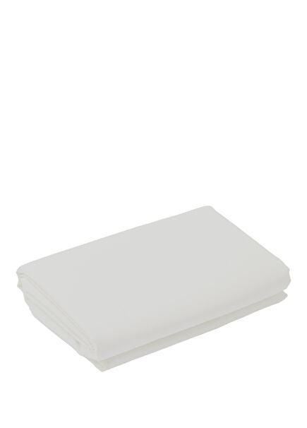 Ecru Cotton Sateen Plain Sheet