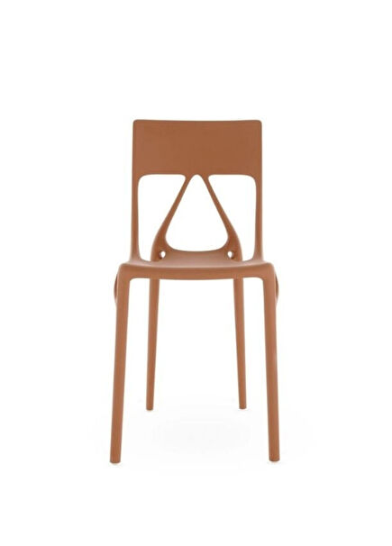 A.I Lite Brown 2-Seat Kitchen Chair