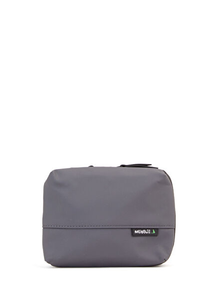 Minimal Gri Kadın El Çantası