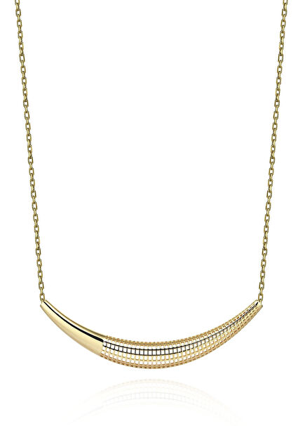Regal Gold Plated 925 Sterling Silver Women's Necklace