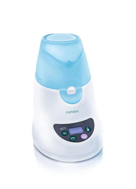 Beyaz Lcd Ekran 3 İşlevli Mama Süt Isıtıcı Buhar Sterilizatörü Biberon Isıtıcı