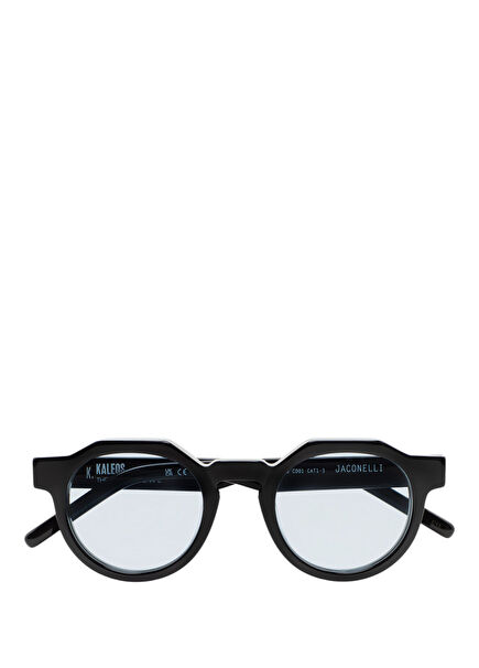 Jaconelli Siyah Mavi Asetat Unisex Güneş Gözlüğü