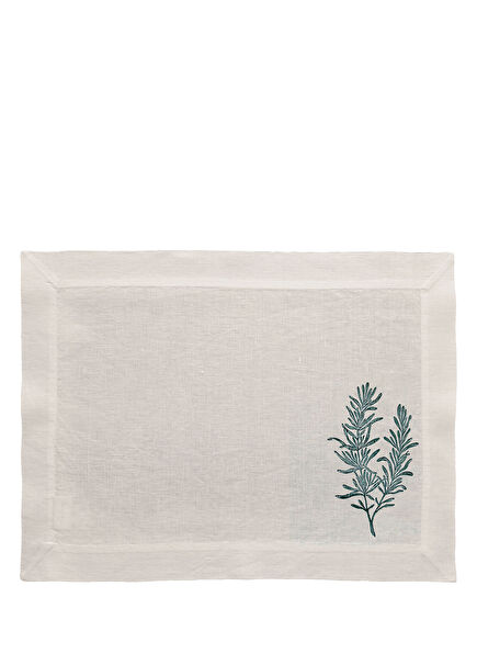 Herb 2-Piece Linen Placemat Set