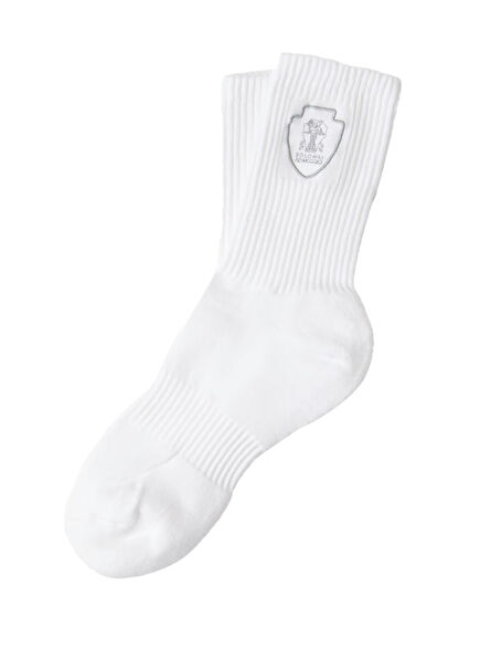 White Grey Men's Socks