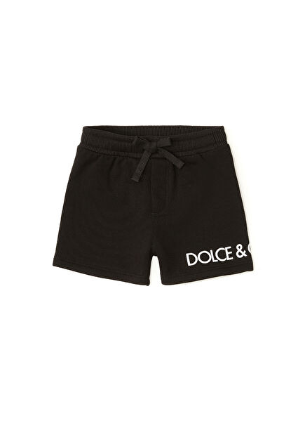 Black Logo Baby Boy Bermuda