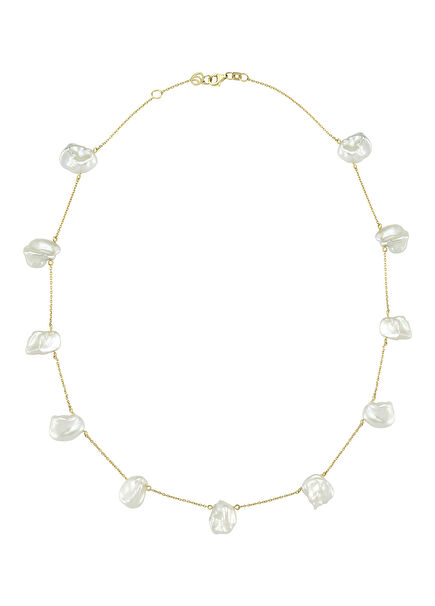 Pearl Women's Gold Necklace