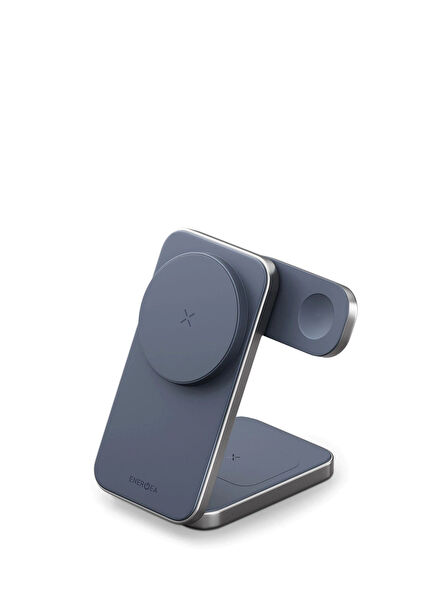 MagTrio Plus 3in1 Navy Blue 15W Charging Stand