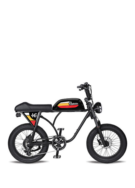 Outsider Black Electric Bike 250W