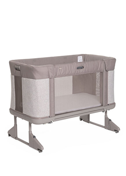 Next2Me Forever Co-Sleeping Cot Almond Bej Anne Yanı Beşik