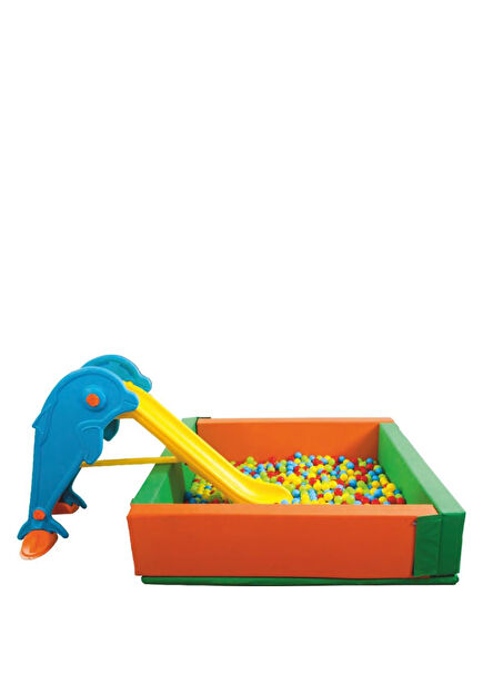 Multi-Colored Square Large Ball Pit