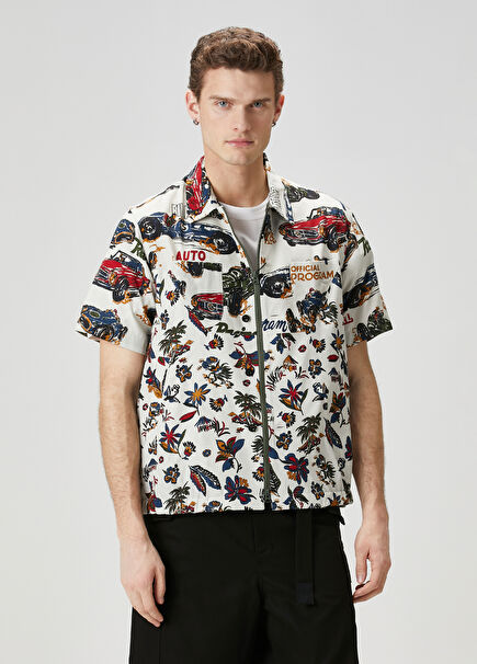 Mixed Pattern Shirt