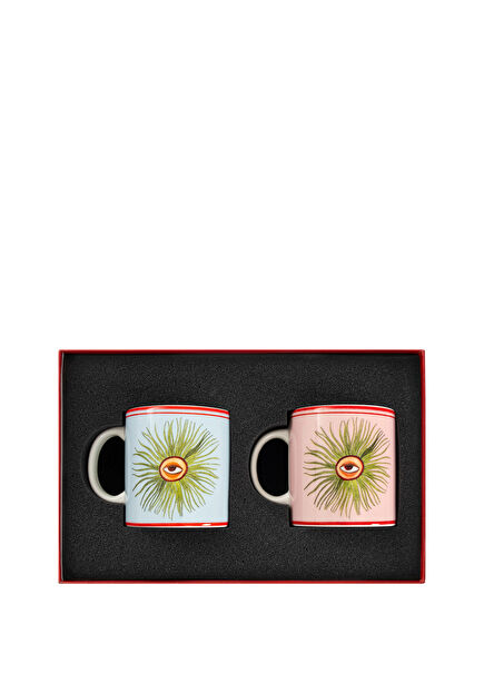 I Believe In Good Eye Porcelain Mug Set