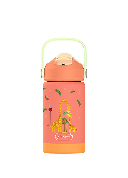 Giggle Giraffe FlipSip Kids Water Thermos 360 ml