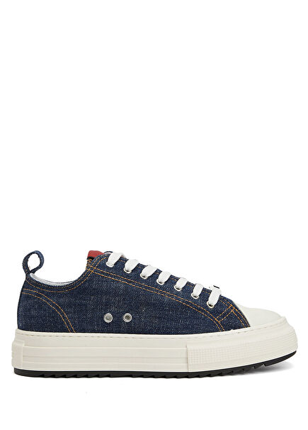 Blue Men's Denim Sneakers