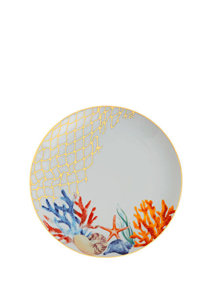 Coral Collection Porselen 2'li Tabak Seti