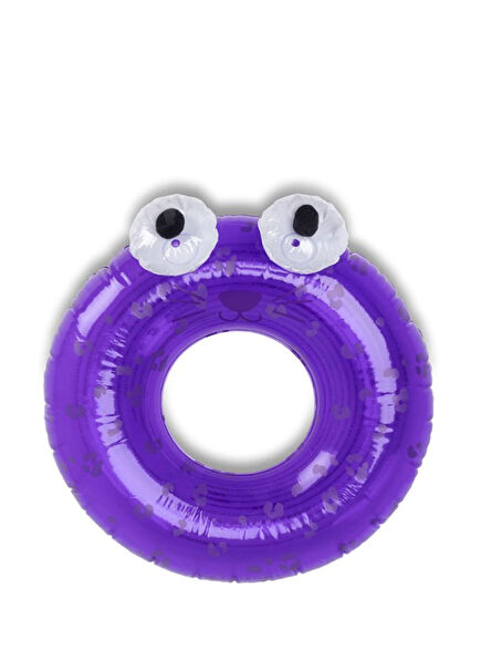 Purple Leopard Unisex Kids Swim Ring