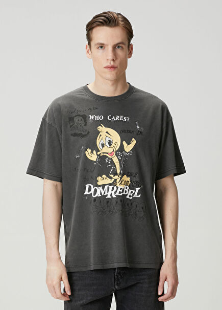 Who Cares Siyah T-shirt