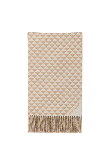 Symbole Double Woven Wool and Cashmere Scarf