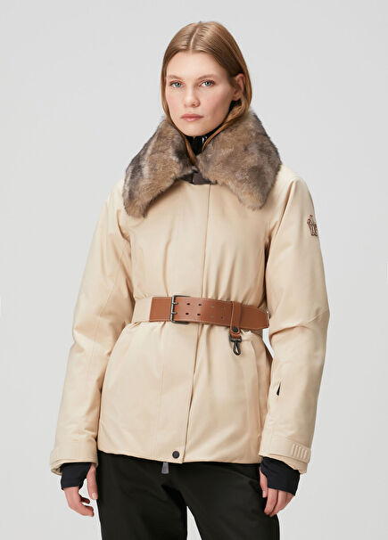 Vizelles Beige Ski Jacket