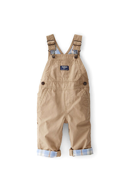 Brown Baby Boy Salopet