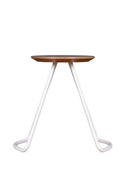 Sama White Oak Stool Coffee Table