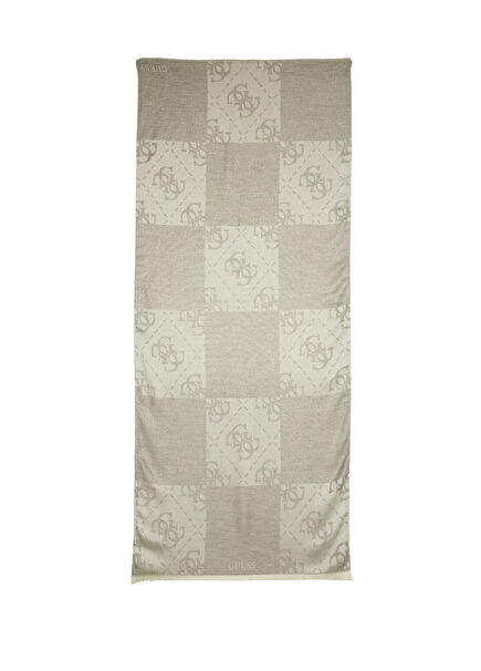 Jane Gri Kadın Şal