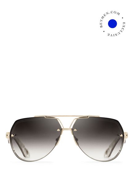 King I Champagne Gold Unisex Sunglasses