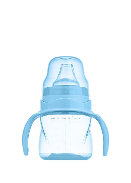 Mavi Antikolik Kulplu Eğitici Akıtmaz 6+ Ay Alıştırma Bardağı 160 ml