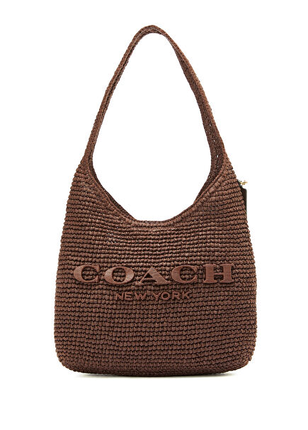 Brooklyn Brown Women's Paper Straw Bag