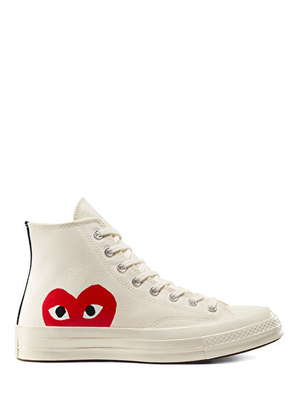 Comme Des Garçons Play Chuck 70 Beyaz Unisex Sneaker