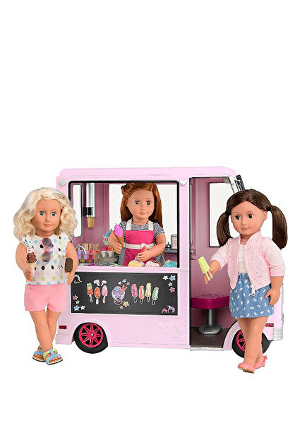 Pink Toy Ice Cream Truck