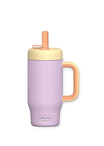 HandleHug Lilac Steel Tumbler 550 ml