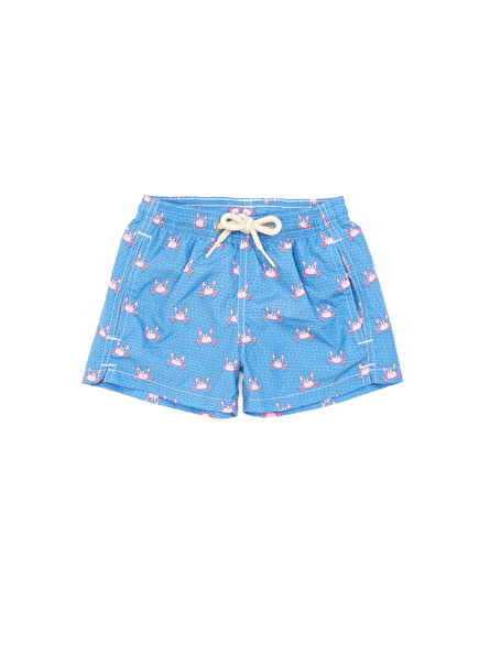 Jean Light Blue Pink Boys Swimsuit